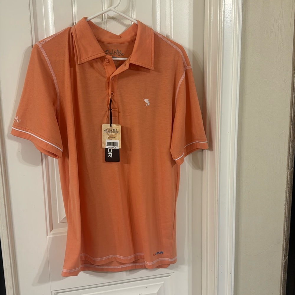 Salt life polo shirt
